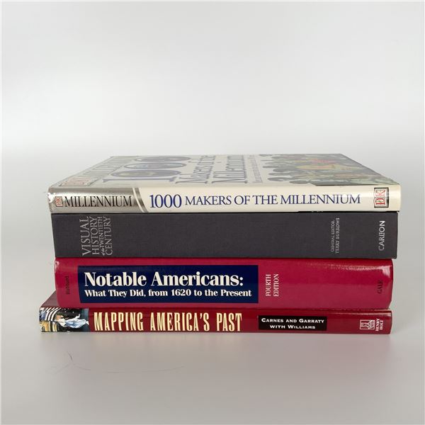 Set of 4 Books on American History and Notable Figures