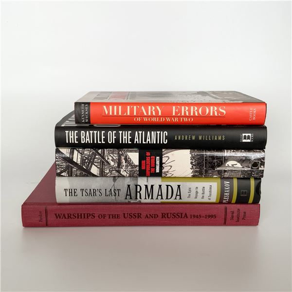 5 Naval and Military History Books