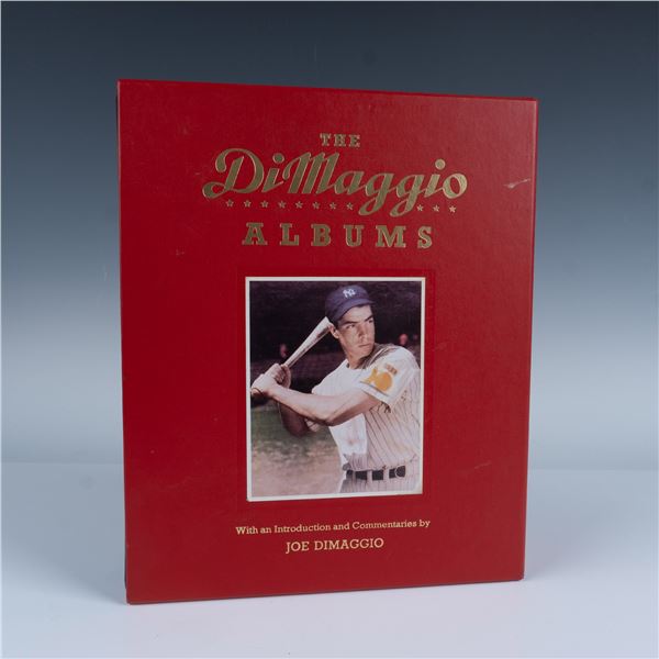 2 Joe DiMaggio Bound Hardcover Books, The DiMaggio Albums
