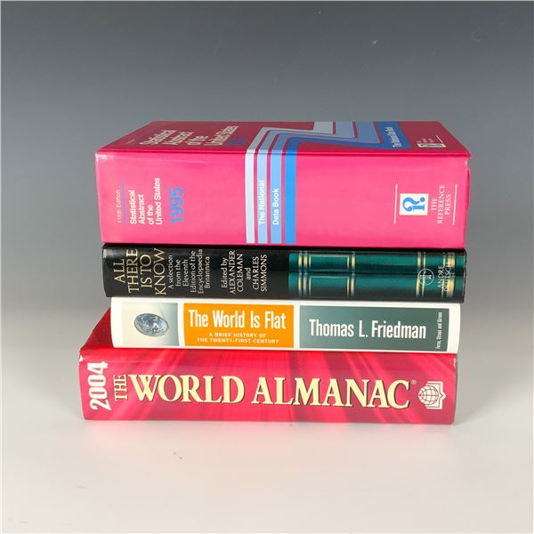 4pc Set of Comprehensive Knowledge and Data Books
