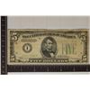 Image 1 : 1934 US GREEN SEAL $5 NOTE