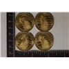 Image 2 : 4-1.25" DONALD TRUMP PROOF ROUNDS
