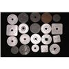 Image 1 : 20 ASSORTED METAL TAX TOKENS: FROM OKLAHOMA,