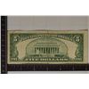 Image 2 : 1953-A US $5 RED SEAL NOTE WITH SMALL PINK INK