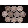 Image 2 : 10 ASSORTED LIBERTY "V" NICKELS 1901-1912