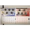 Image 1 : PARTIAL 2001 US MINT SET (UNC) P/D (WITH ENVELOPE)