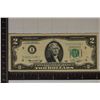 Image 1 : 1976 US $2 STAR NOTE GREEN SEAL CRISP UNC LOWER
