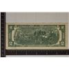Image 2 : 1976 US $2 STAR NOTE GREEN SEAL CRISP UNC LOWER