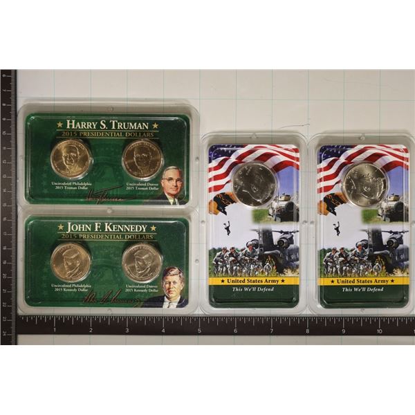 4-PACKAGED LITTLETON COIN COMPANY SETS: 2015-P & D