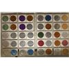 Image 1 : 40 ASSORTED ALUMINUM MARDI GRAS TOKENS: ATLAS,