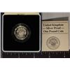 Image 1 : 9.5 GRAMS PF STERLING SILVER 1986 UNITED KINGDOM
