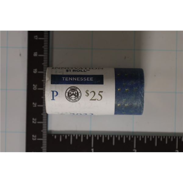 2022-P SOLID DATE $25 ROLL OF AMERICAN INNOVATION