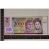 Image 1 : 2023 PARAGUAY CU POLYMER 2 MIL BANK NOTE