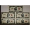 Image 1 : 5-1963 US $2 NOTES WITH CONSECUTIVE SERIAL NUMBERS