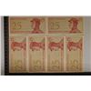 Image 2 : 6-1964-INDONESIA 25 SEN BILLS WITH CONSECUTIVE