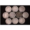 Image 1 : 10 ASSORTED LIBERTY "V" NICKELS: 1901-1908