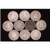 Image 2 : 10 ASSORTED LIBERTY "V" NICKELS: 1901-1908