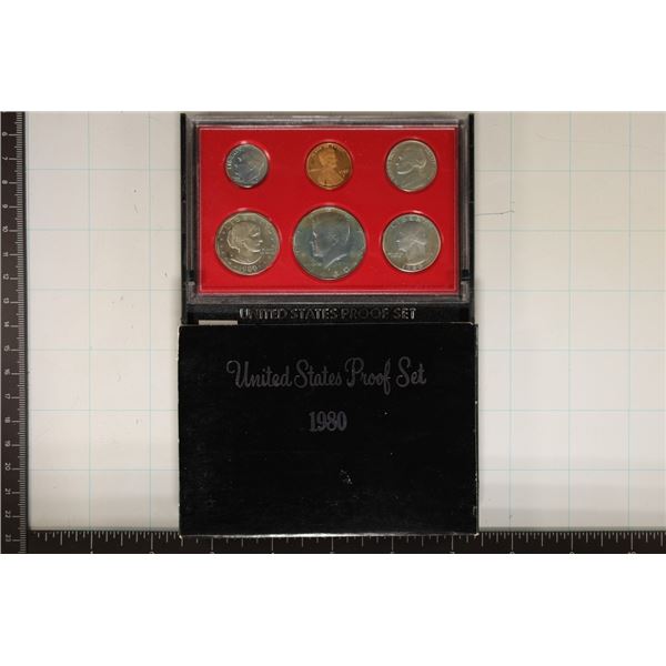 1980 US PROOF SET (WITH BOX)