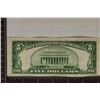 Image 2 : 1934-A US $5 SILVER CERTIFICATE BLUE SEAL