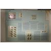 Image 1 : FOUR INFO SHEETS WITH US POSTAGE BLOCKS OF