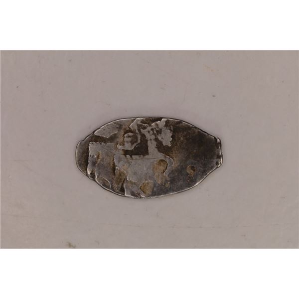 SILVER RUSSIAN WIRE MONEY CIRCA 1532-1584