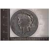 Image 1 : KEY DATE 1921 PEACE SILVER DOLLAR TONED DARK