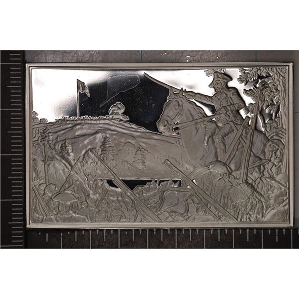 2.04 OZ. PF STERLING SILVER INGOT BICENTENNIAL