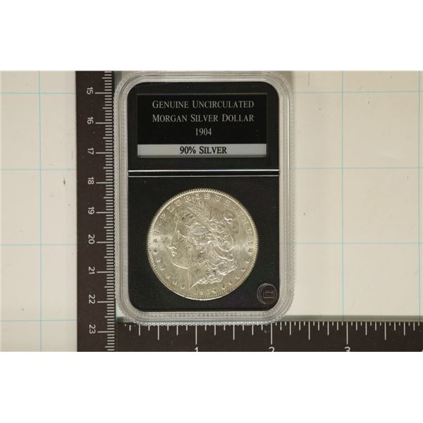 1904-O MORGAN SILVER DOLLAR GEM UNC