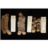 Image 1 : 2-1956 & 1-1946 SOLID DATE ROLLS OF LINCOLN CENTS