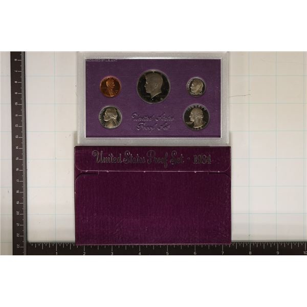 1984 US PROOF SET (WITH BOX)