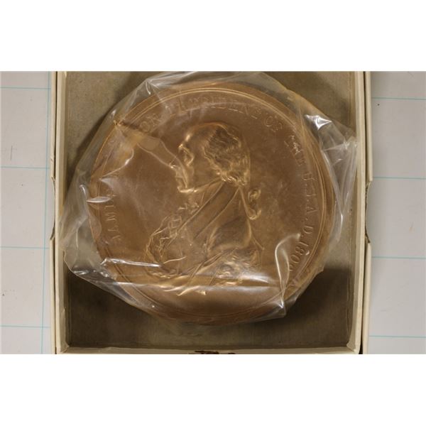 2 7/8" BRONZE US JAMES MADISON FRIENDSHIP