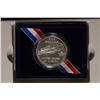 Image 2 : 2003-P US UNC FIRST FLIGHT SILVER DOLLAR IN BOX
