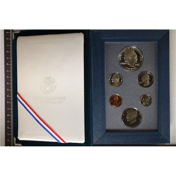 1990 US PRESTIGE PROOF SET EISENHOWER IN BOX