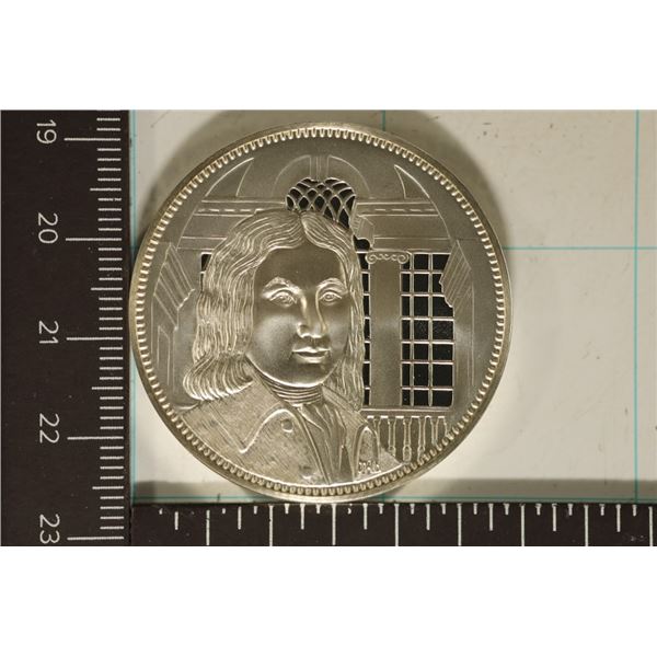 1.12 OZ. PF STERLING SILVER OFFICIAL MEDAL OF