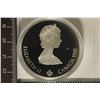 Image 2 : 1985 CANADA PF SILVER $20 CALGARY OLYMPIC SKIING