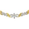 Image 6 : Vintage McTeigue & Co. Platinum & 18K Gold 14.1 ctw Marquise Diamond 16" Necklac