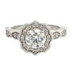 Image 1 : 1.35 ctw Diamond Ring - 14KT White Gold