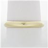 Image 1 : Classic Vintage Scheel 14k Gold 3.5mm Domed Plain Polished Wedding Band Ring