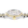 Image 5 : Rolex 36MM 2Tone Silver Dial 18K Yellow Gold Diamond Bezel Datejust With Rolex B