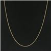 Image 5 : Vintage Vieri Italian 18K Yellow Gold 27.5" 2.6mm Rope Link Chain Necklace