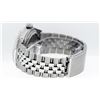 Image 7 : Rolex Mens Stainless Steel Diamond Lugs Red Vignette And Ruby Datejust Wristwatc
