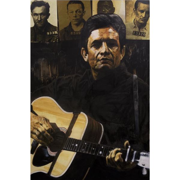 Johnny Cash by Stephen Holland