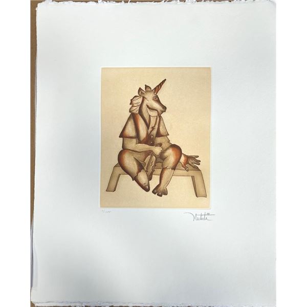 The Unicorn by Alexandra Nechita