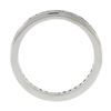 Image 8 : 14k White Gold .60 ctw Channel Set Round Diamond Eternity Stack Wedding Band Rin