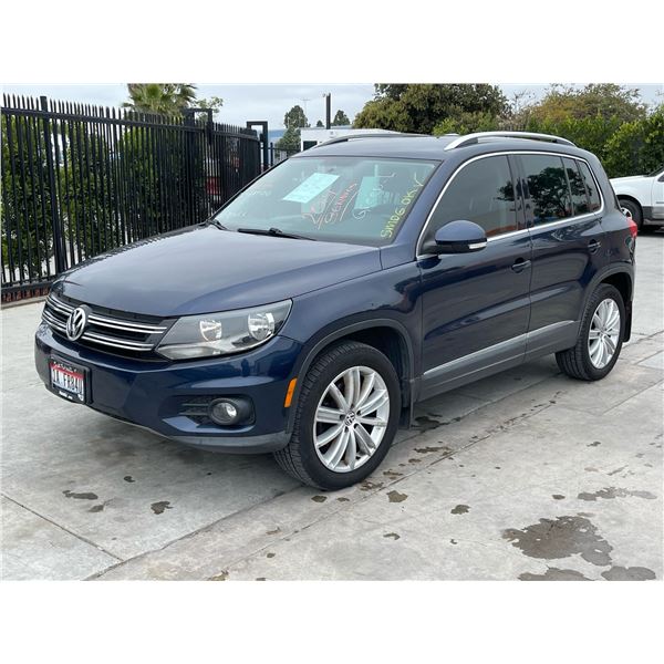 VOLK TIGUAN 2014 APP/DUP-T/EXP-ONLY-SMOG