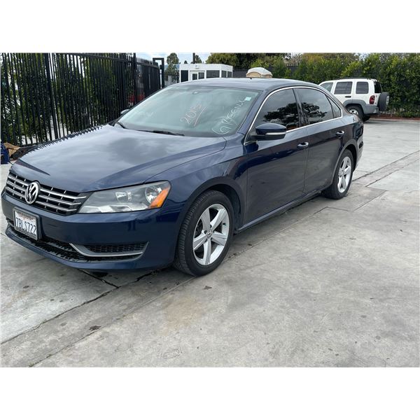 VOLK PASSAT 2013 APP  DUP/T-DON