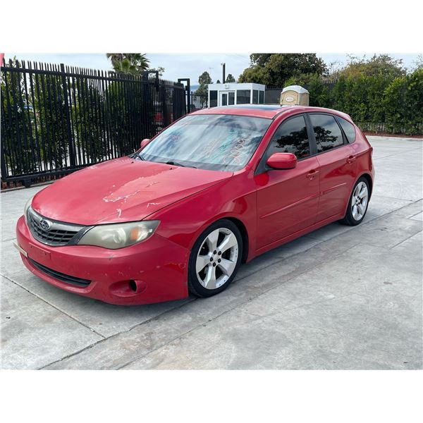 SUBA IMPREZA 2009 T-DONATION