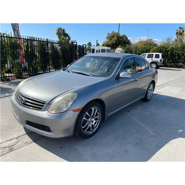 INFI G35 2005 APP DUP/T -