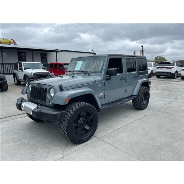 JEEP WRANGLER 2014 O/S-T SMOG-2 DAYS