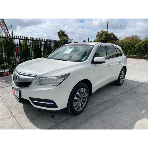 ACUR MDX 2015 APPT/DUP-T SMOG